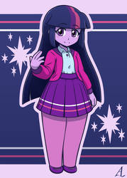 Twilight Sparkle: Smart and Preppy!