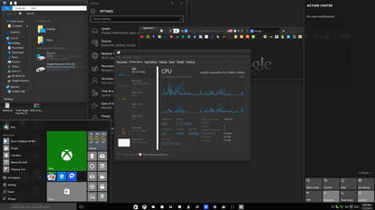 A Messy - Win10 RTM (Work theme)