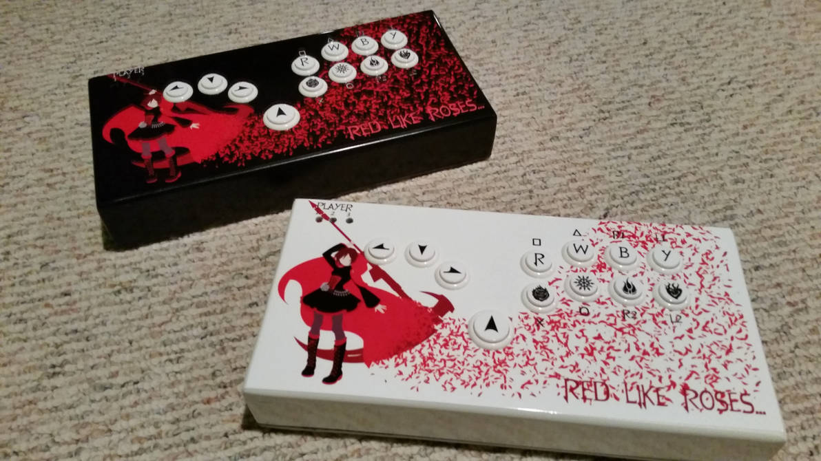 Custom RWBY Hitbox Controllers by TylerTC7 on DeviantArt