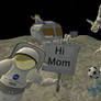 Meanwhile On the Moon