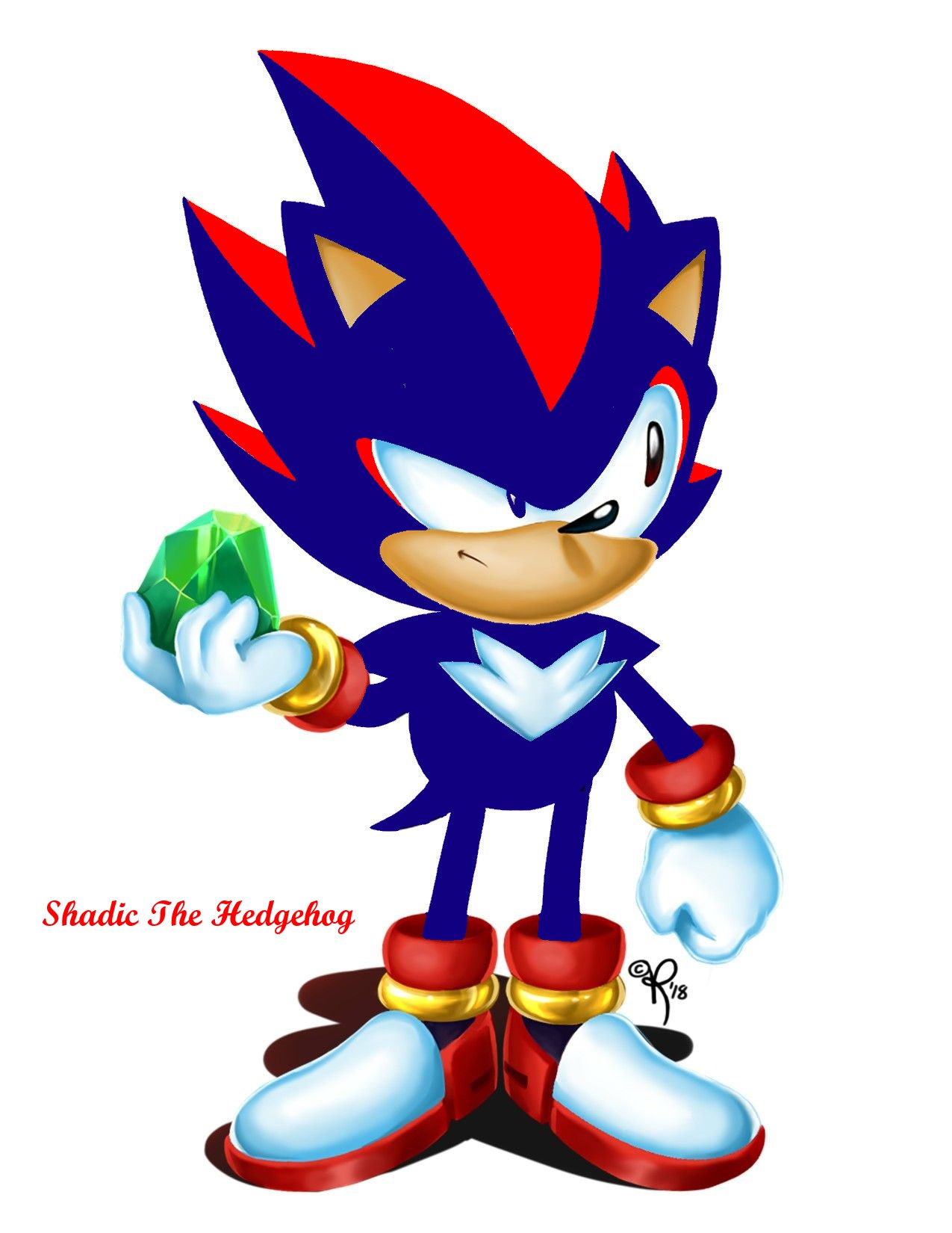 Sonic and Shadow with movie design by Shadic15675 on DeviantArt