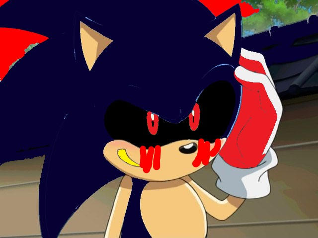 sonic.exe in Sonic X by Shadic15675 on DeviantArt