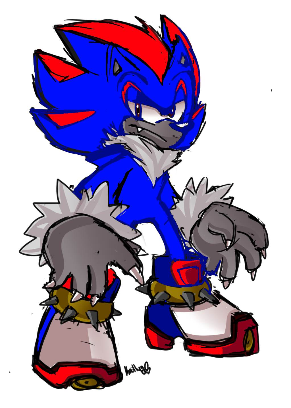 Shadic The Werehog by Shadic15675 on DeviantArt