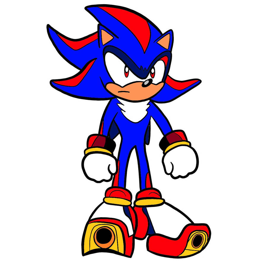Shadic in Sonic X style by Shadic15675 on DeviantArt