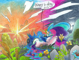 Happy birthday Celestia!