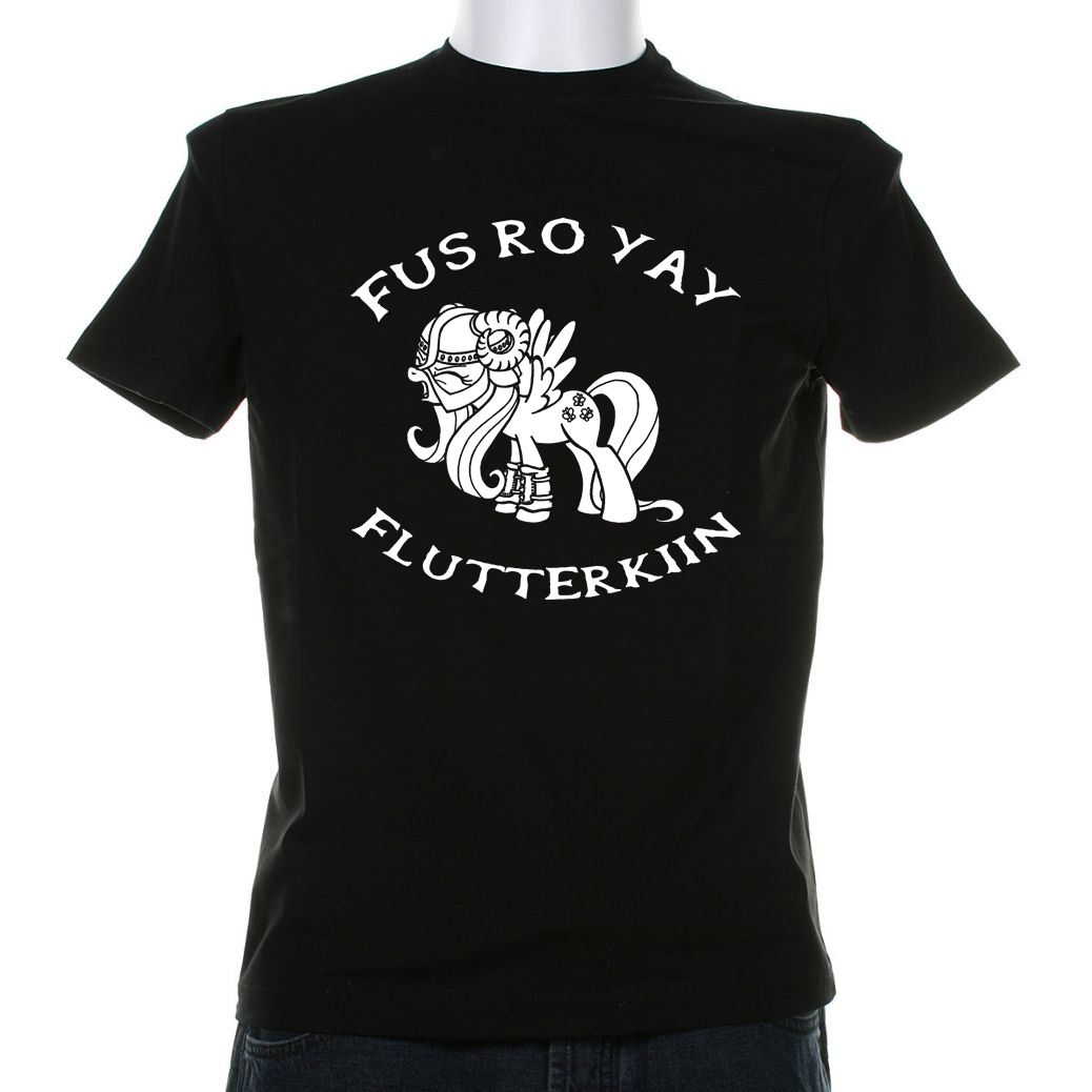 FUS RO YAY Flutterkiin Shirt (concept)