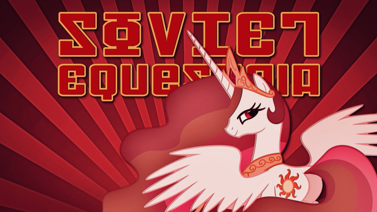 Soviet Equestria Celestia Wallpaper (1280x720)