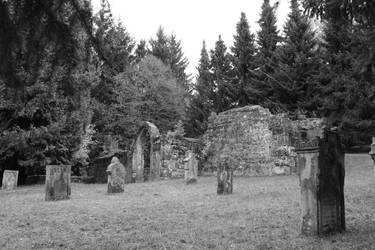 Old chapel and little graveyard I