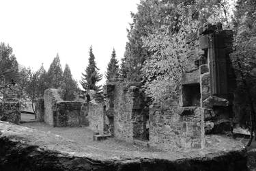 Old chapel and little graveyard IV