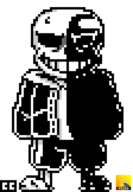 Pixilart - Hardmode Sans by DaSpriteMaker08