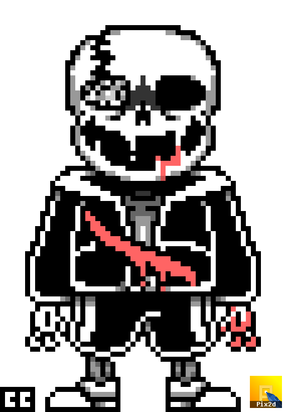 Pixilart - CG!UT Sans Remake by SpongeChris