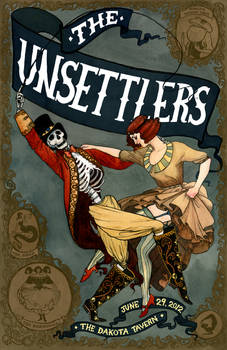 Unsettlers Gig Poster