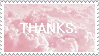 F2U -Donation Box stamps- THANKS Stamp 2