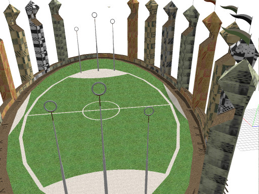 MMD Quidditch stage DOWNLOAD