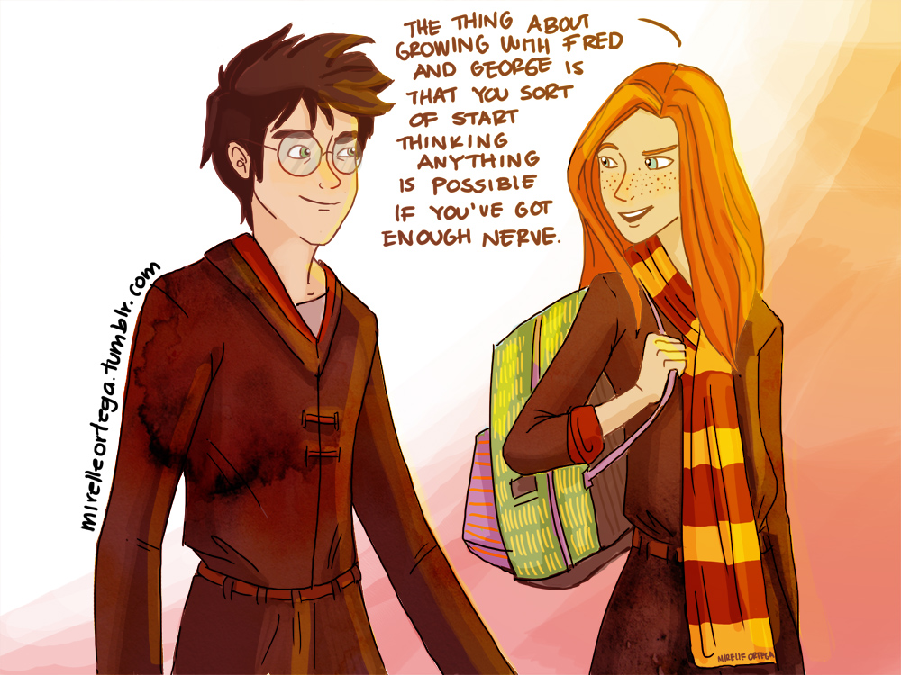 Harry and ginny potter are soulmates. 