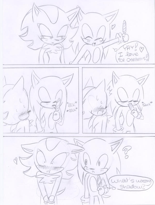 Sonadow comic - The Ice cream