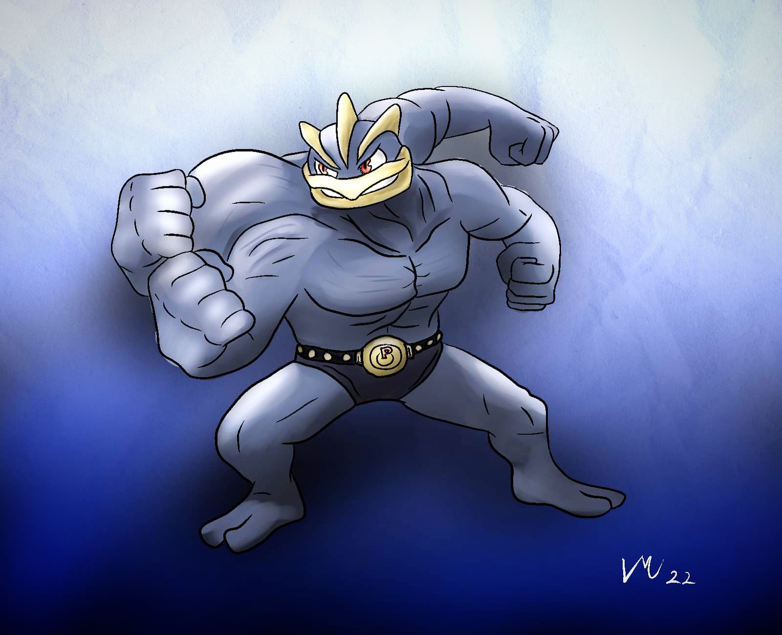 Machamp by Facemanumile on DeviantArt