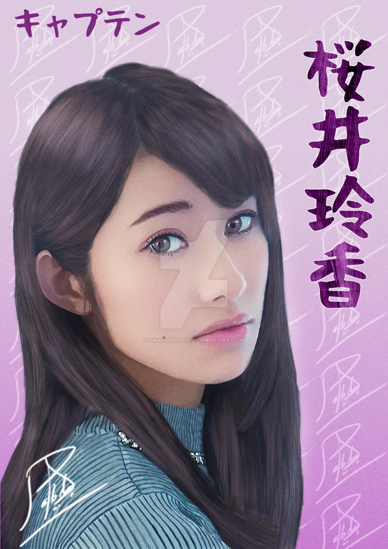 Nogizaka46 Sakurai Reika By Skyeuphoria On Deviantart