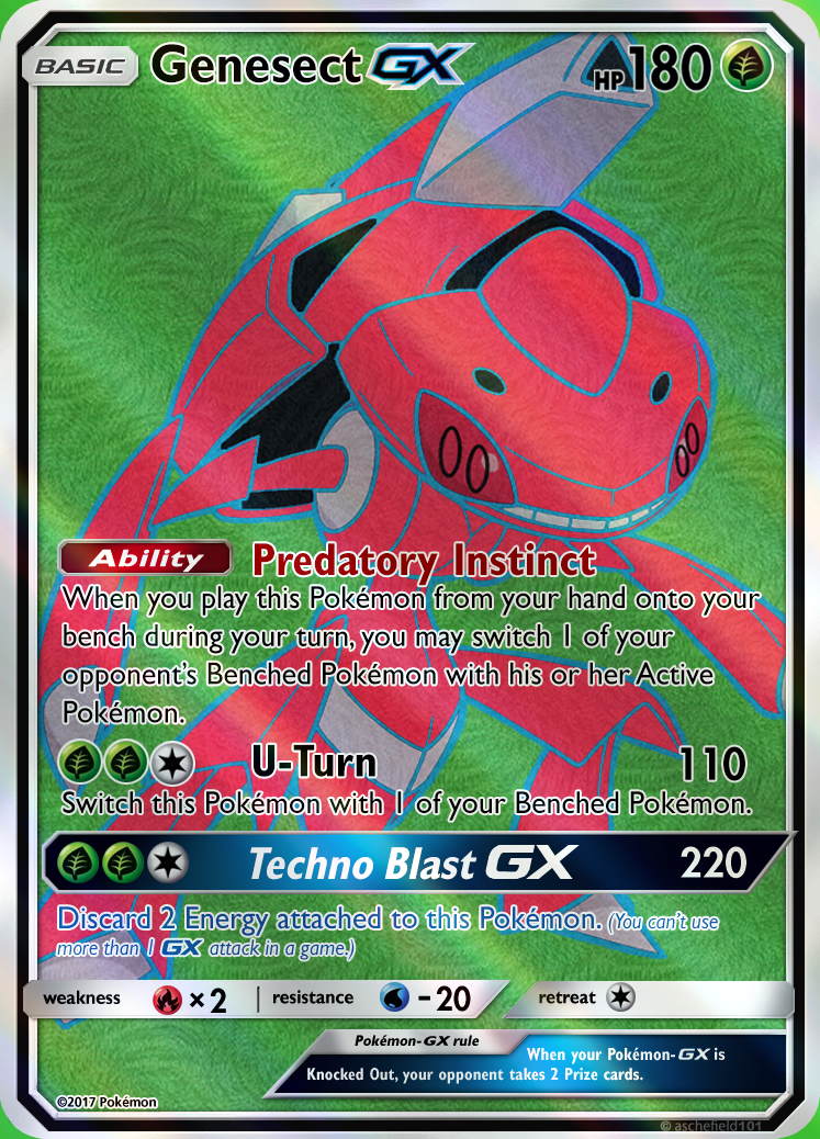Genesect-GX, Pokémon