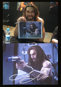 Jason Momoa and Painting