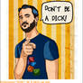Don't be a dick - art theft