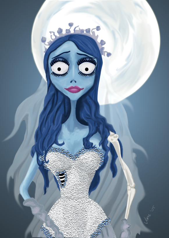 Corpse Bride - Emily colour