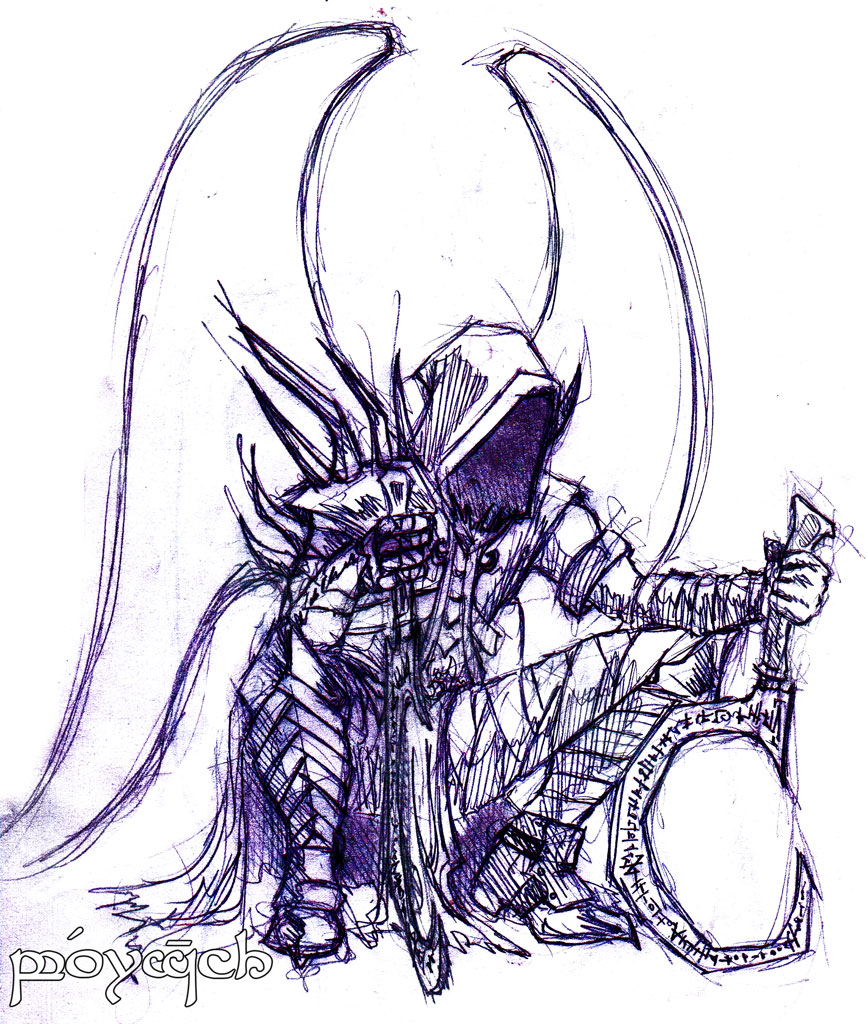 Diablo 3 Malthael Sketch