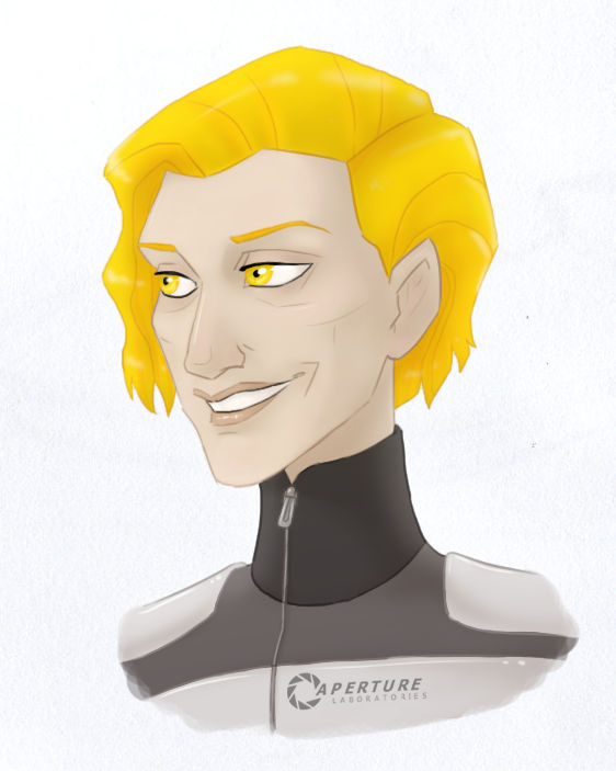 Human GLaDOS. by Moony-moo on DeviantArt