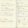 shoe making sketches II