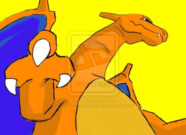 Charizard Base Deviantart Charizard by EquineBiohazard on DeviantArt