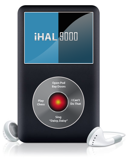 iHAL 9000 ipod 2001