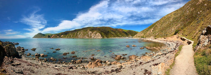 Makara Beach [Panorama]