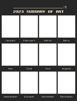 2023 Summary of Art - Template