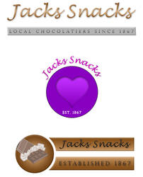 Jacks Snacks Logo Jam - Inital Ideas