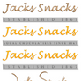 Jacks Snacks Logo - Homing in on the design