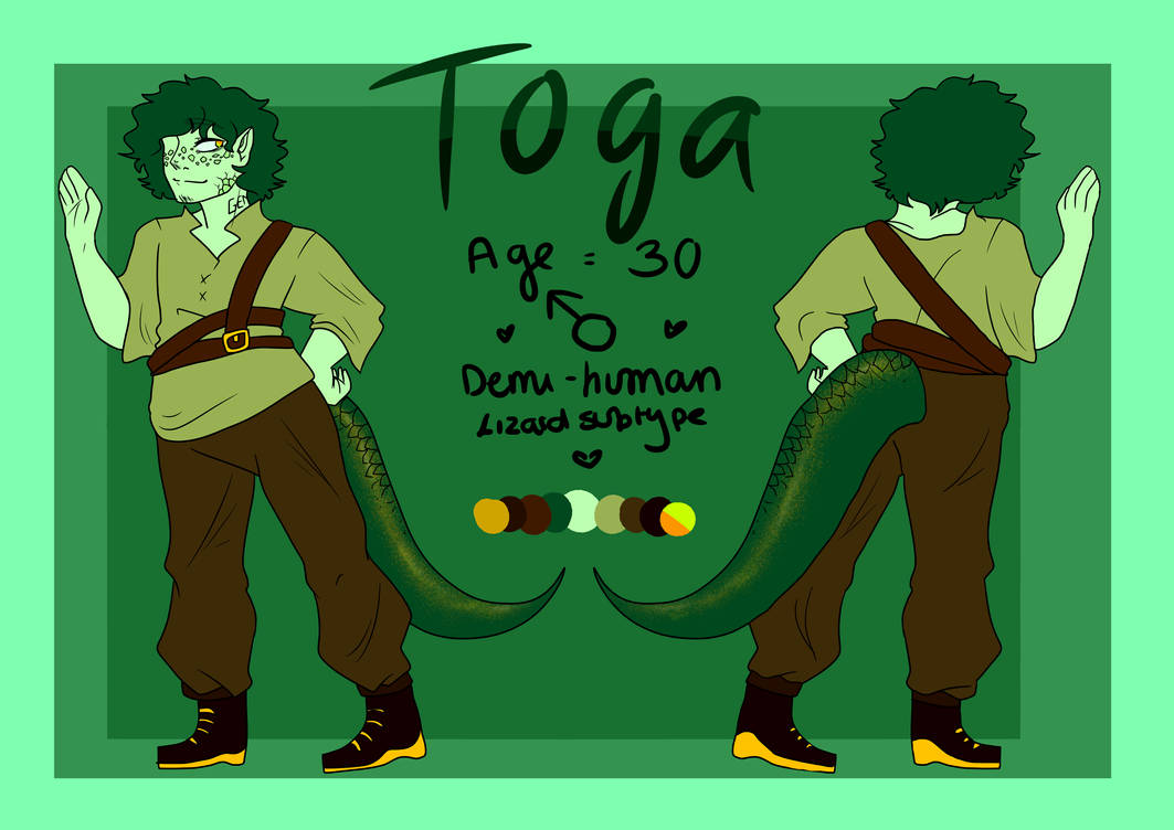Toga Python Page Toga Reference by pandansoda on DeviantArt