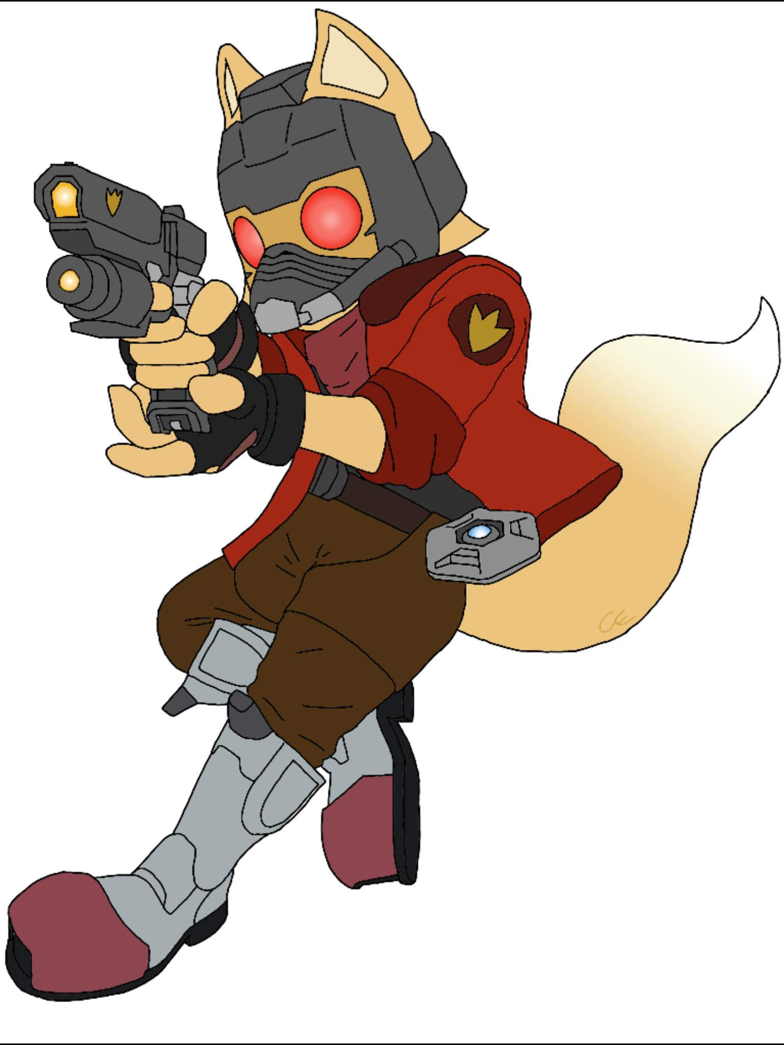 Fox McCloud x Star Lord