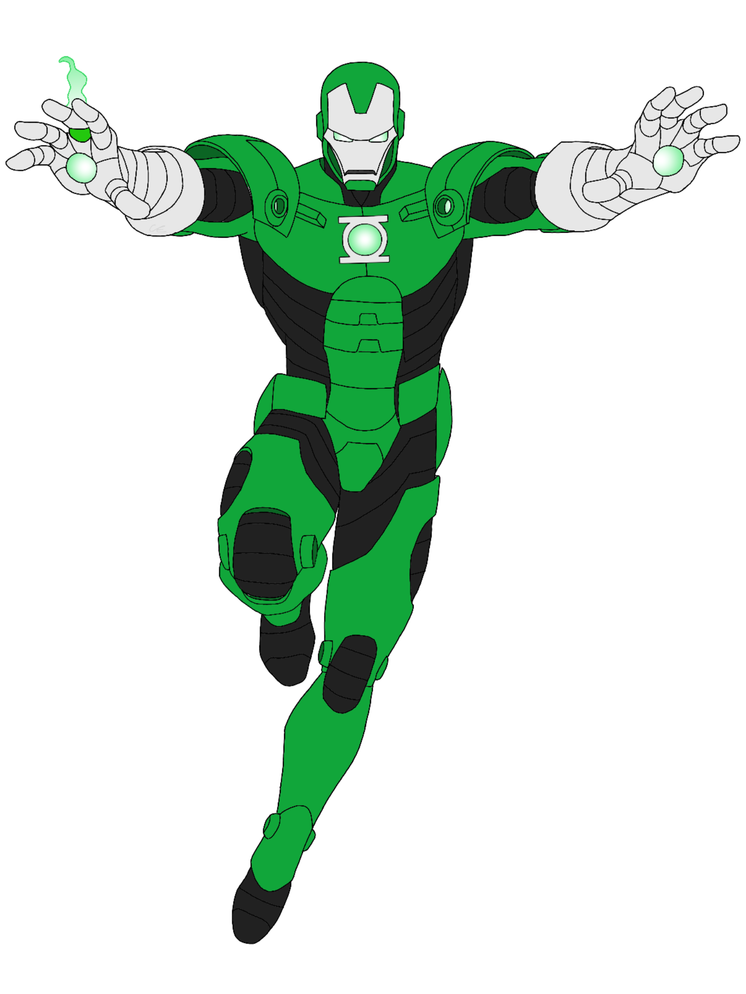 Iron Man x Green Lantern