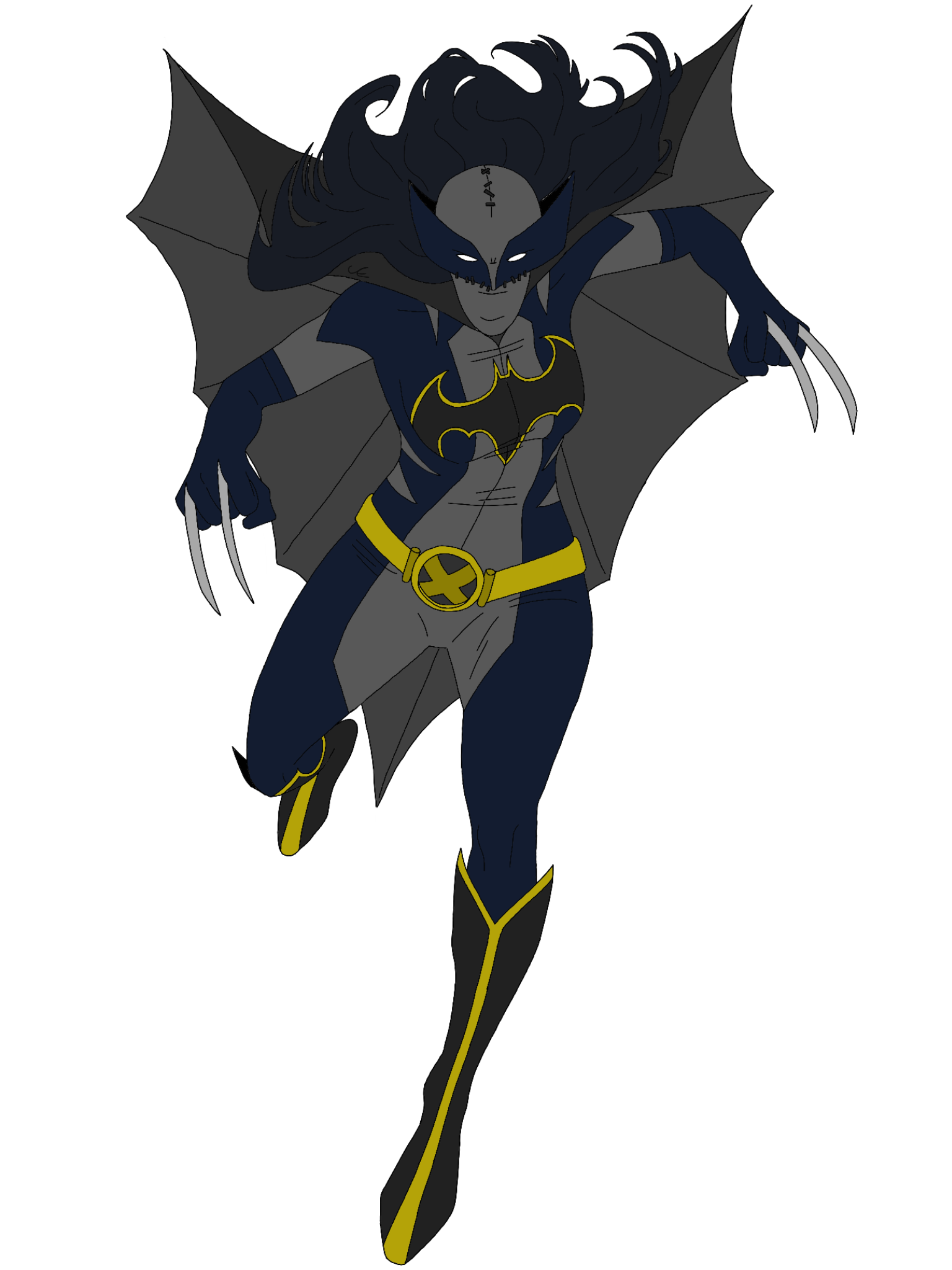 Laura Kinney(Wolverine) x Cassandra Cain(Batgirl)