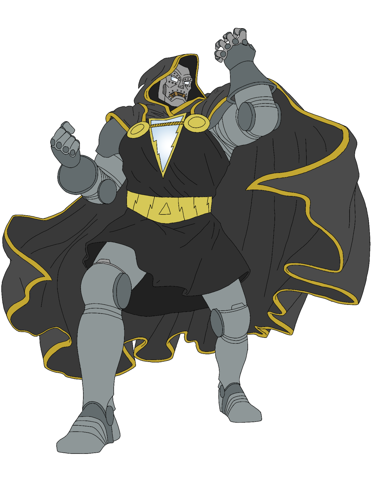 Doctor Doom x Black Adam + Story