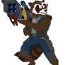 Rocket Raccoon x Lobo (Requested)