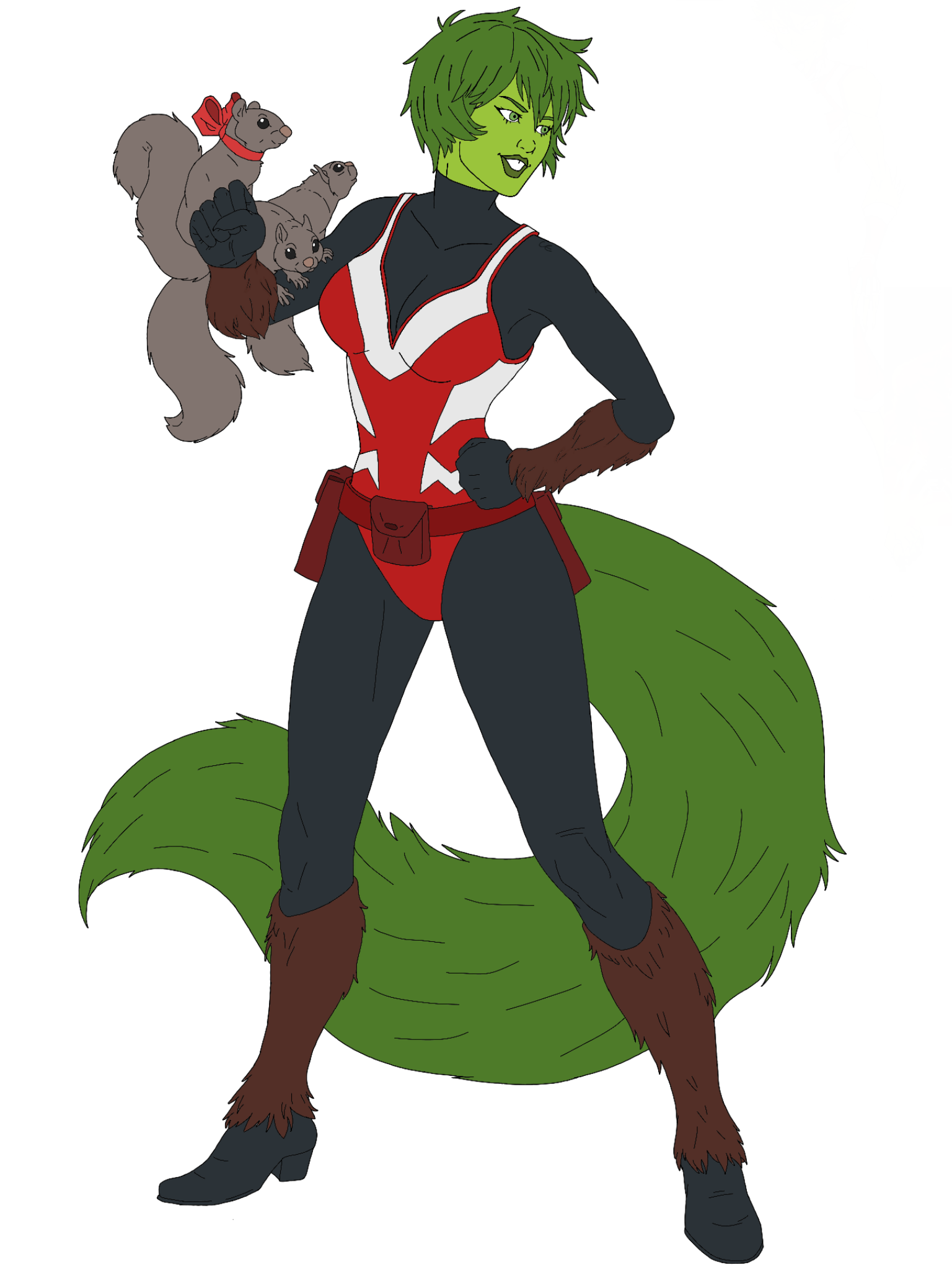 Squirrel Girl x Beast Boy + Story
