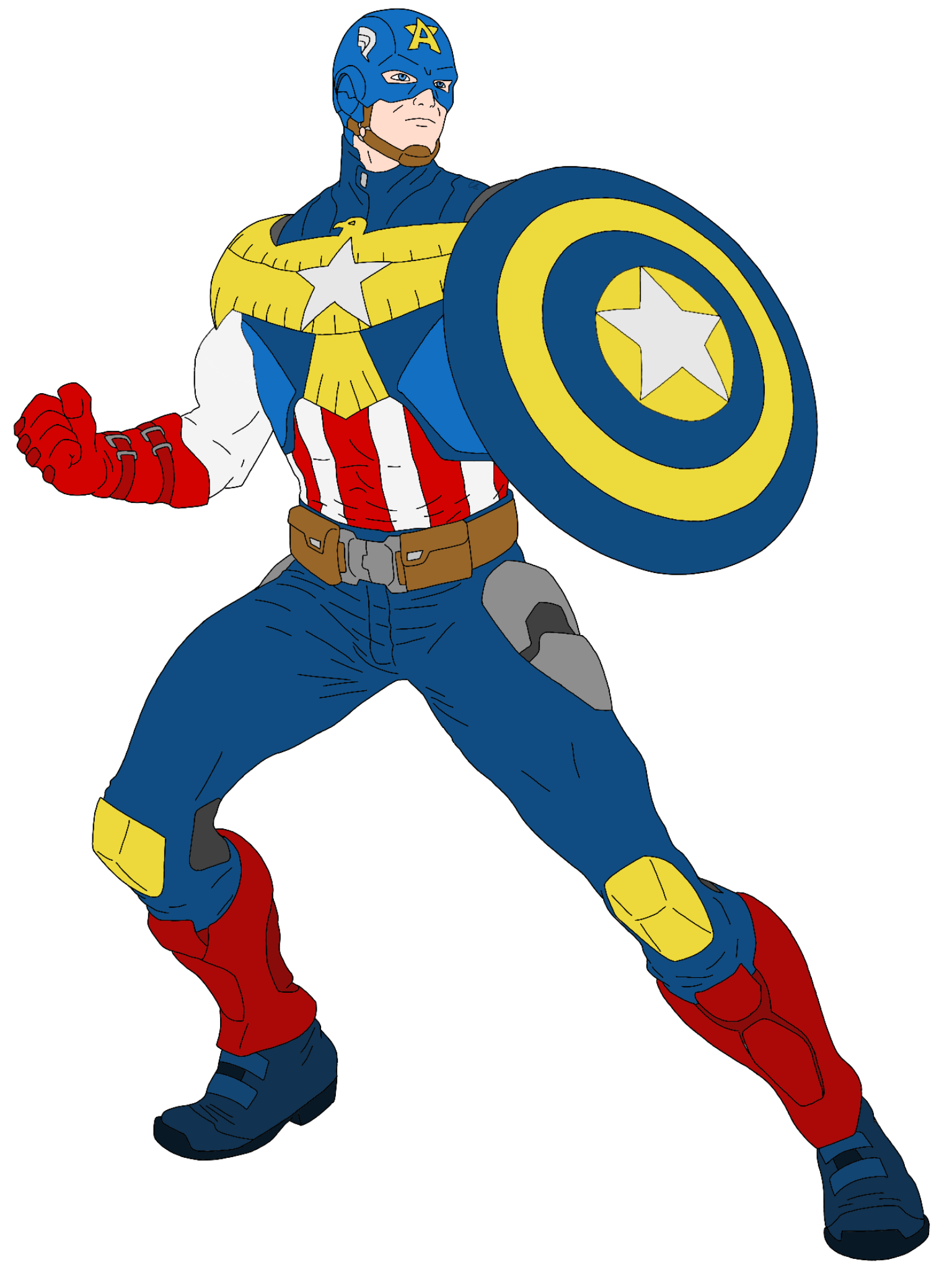 Captain America x General Glory (Requested)