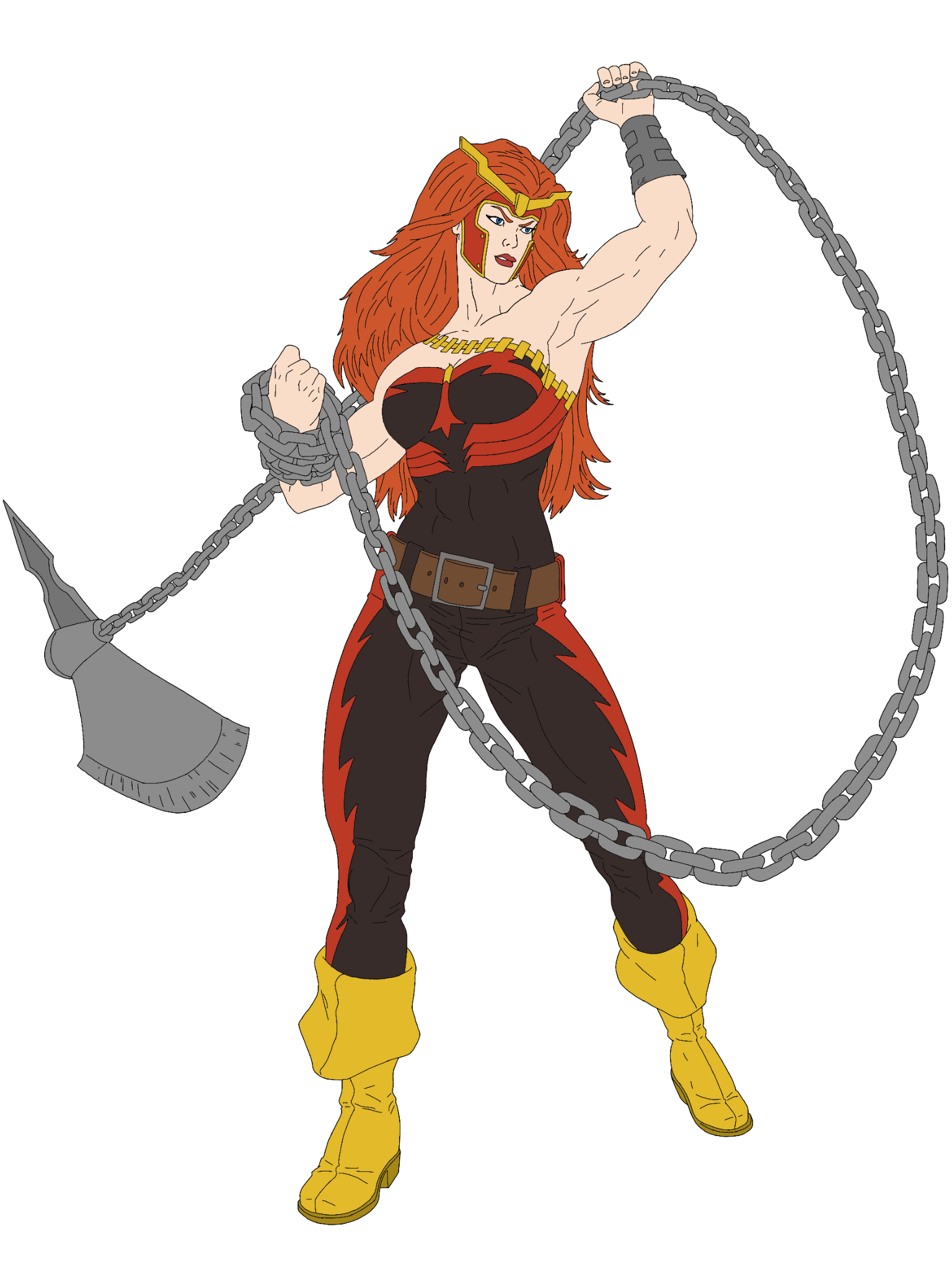 Thundra x Artemis of Bana-Mighdall (Requested)