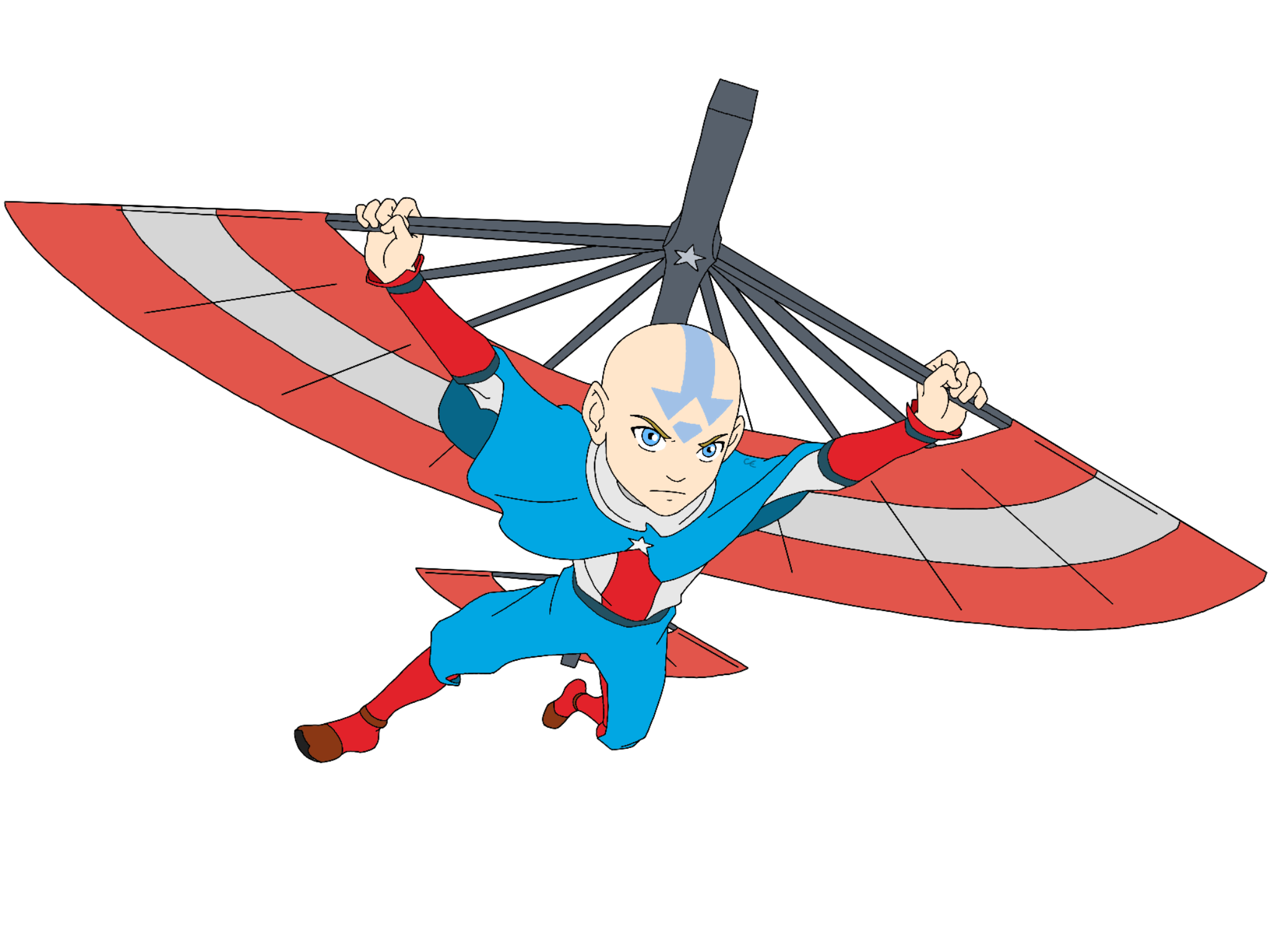 Captain America x Aang