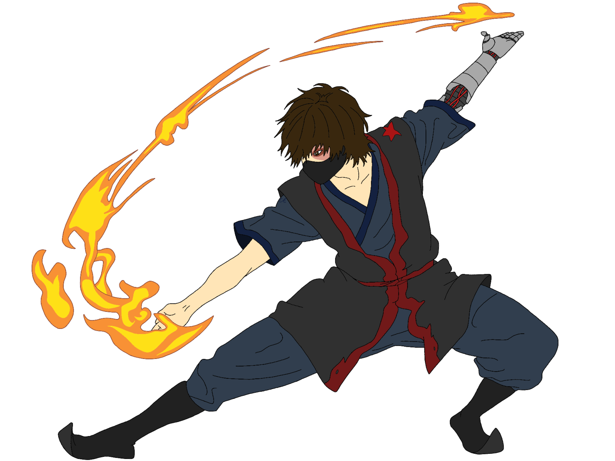 Winter Soldier x Zuko