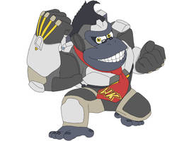 Donkey Kong x Winston (Requested)