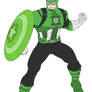 Captain America x Green Lantern + Story