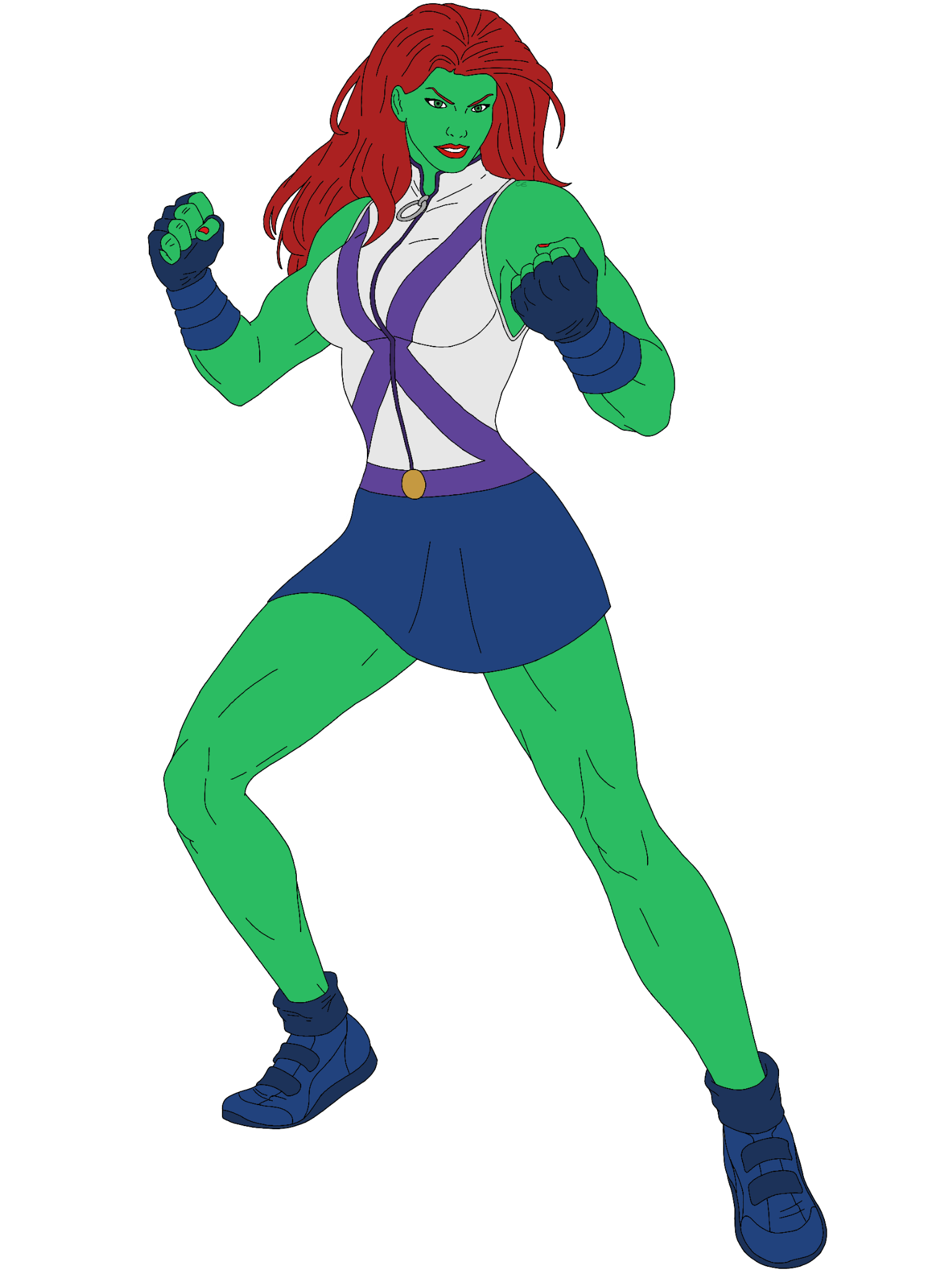 She-Hulk x Miss Martian + Story