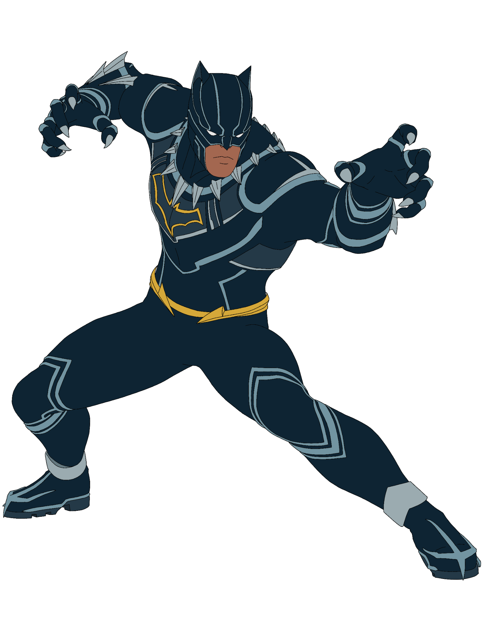 Black Panther x Batman (Requested)